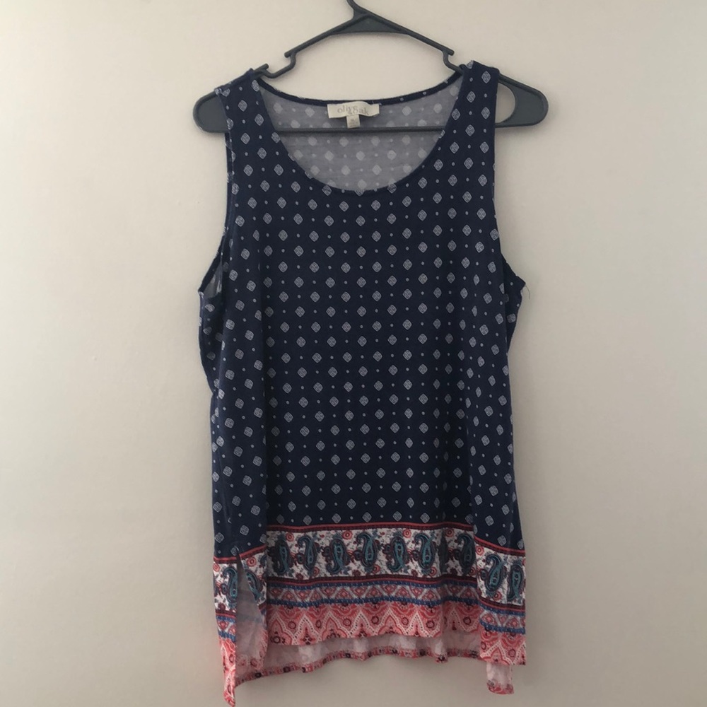 Olive & oak tank top